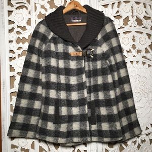 Free people plaid wool jacket